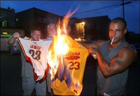 old lebron jersey