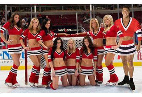 Blackhawks add male skaters to Ice Crew | The Heckler