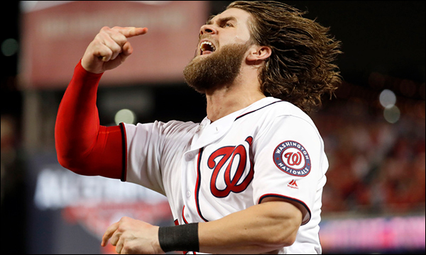 Bryce Harper out for Game 4 after using shampoo without conditioner