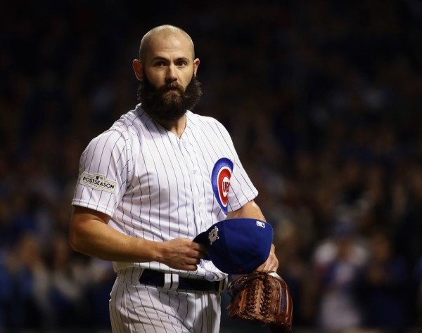 Jake Arrieta to re-sign with Cubs on condition he can wear a size Smedium  jersey