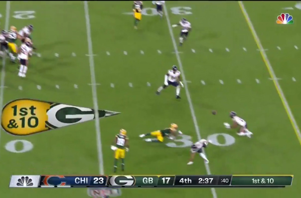 Packers attempt to give Kyle Fuller game ball, only to have him drop it |  The Heckler